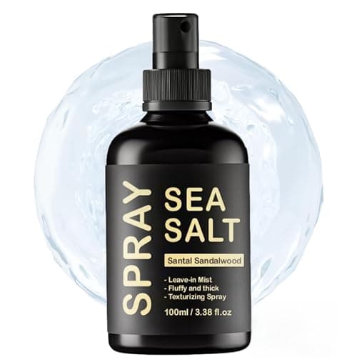 Sea Salt Spray for Men Volumizes & Texturizes & Lifts Keratin Sea Salt Spray for Hair Natural Curls and Waves Hair Light & Non-Greasy 3.38 fl oz - Image 1
