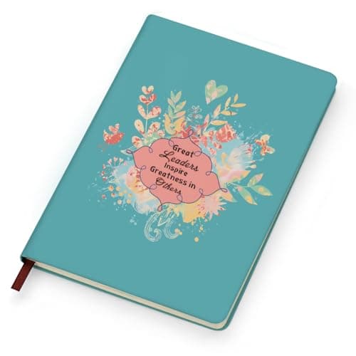 LBWCER Boss Appreciation Gift Mentor Notebook Great Leaders Notebook Leader Supervisor PM Mentor Retirement Gift Coworker Farewell Leather Journal Notebooks (Great Others) - Image 1