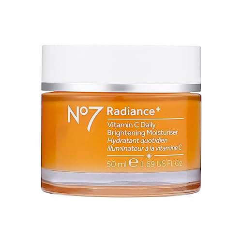 The Boots No.7 Radiance+ Vitamin C Daily Moisturiser, 1.6 Fl Oz (Pack of 1) - Image 1