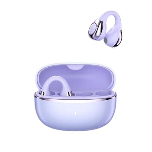 TANALAZ Open Ear Earbuds I5, Bluetooth 6.0 Headphones for Gym & Running, IPX5 Sweatproof, 36H Playtime, Secure Clip-On Fit for Work & Sports - Image 1