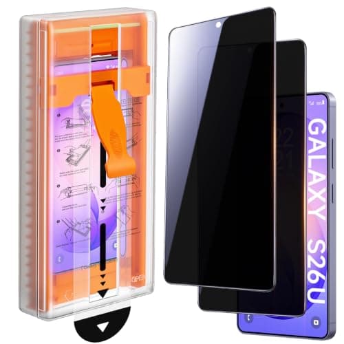 HelloDeere Privacy Screen Protector for Samsung Galaxy S26 Ultra, 2-Pack