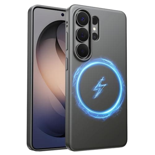 WSKEN Magnetic for Samsung Galaxy S26 Ultra Case - 100% Fit for MagSafe, Skin Friendly Grip Military Grade Shockproof Protective Cover, Slim Thin Phone Case for Galaxy S26 Ultra, Grey - Image 1