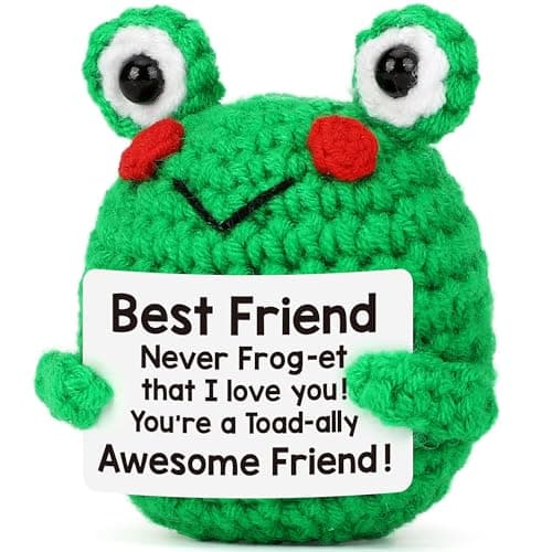 Positive Frog Best Friend Friendship Gifts for Women Men, Back to School