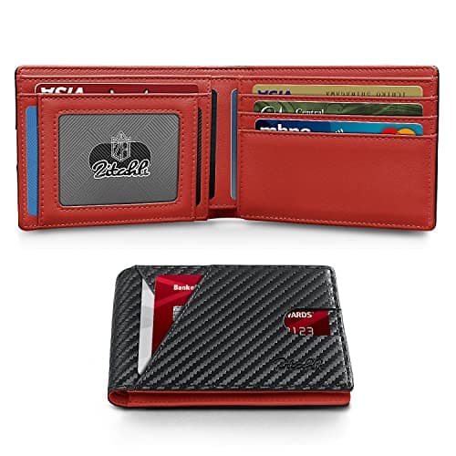 Zitahli Bifold Wallets for Men - Slim RFID Leather Credit Card Holder for 6-11 Cards, Minimalist Thin Wallet with ID Window & Cash Slot,Front Pockt Carteras Para Hombres, Birthday Gifts for Men - Image 1