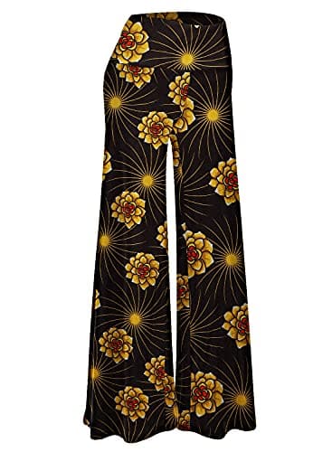 Arolina Women's Stretchy Wide Leg Palazzo Lounge Pants Casual Comfy High Waist Palazzo Pants - Image 1