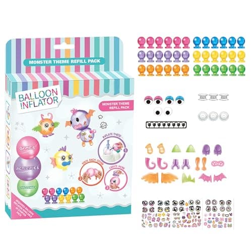 Kenvc DIY Craft Kits Toys Accessories, Balloon Toy Accessories, Arts & Crafts Toy for 3 4 5 6 7 8 9 10 11 12 Year Boys and Girls Birthday Gifts - Image 1