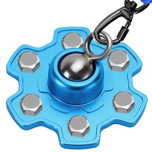 Dog Tie Out Stake for Camping - Heavy Duty 360° Swivel Anchor for Pets Runner, Portable and Easy to Install Tie Out System for Large and Small Dogs, Weighing up to 200 lbs, Sky Blue - Image 1
