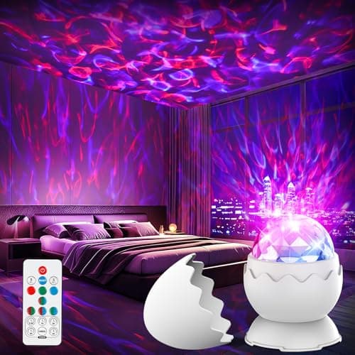 Proran Galaxy Projector for Bedroom, Nebula Galaxy Night Light Projector with Timer and Remote,Gift for Kids Adults for Ceiling,Birthdays,Christmas,Valentine's Day - Image 1