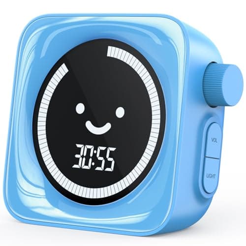 Visual Timer for Kids, 99 Minute Digital Cute Kids Visual Timer Classroom Timer for Homeschool Supplies Study Teaching Time Management Tool Countdown Timer - Image 1