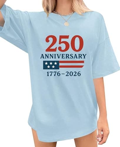 Womne USA Shirts 4th of July T-Shirt 1776 Independence Day Tee Tops - Image 1
