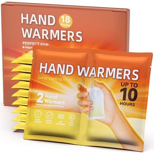 YOSHENNMO Hand Warmers Disposable - Up to 10 Hours of Heat, Super Long Lasting Air Activated Warmers, Quick & Easy Activation, Portable Odor, Free Warmth for Hands - Image 1
