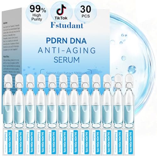 Salmon DNA PDRN Peptide Serum | 99% Salmon DNA PDRN Intensive Ampoule | Peptide, Collagen, 6 Hyaluronic Acid, Niacinamide | Anti-Aging, Moisturizing, Uneven Skin Tone, Korean Skincare 0.05 fl oz x 30e - Image 1