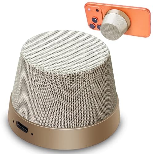 GOKINDOR Birthday Gifts for Men Who Have Everything Bluetooth Speakers Phone Stand, Portable Magnetic Speaker Accessories, Gadgets for Men Gifts Dad Gift Prensent - Image 1
