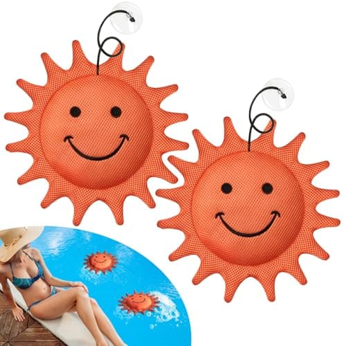 MTWEAR Hot Tub Scum Absorber, Hot Tub Accessories, Spa & Pool Scum Eliminating Balls,Hot Tub Scum Sponge for Hot Tub Oil Absorbing Sponge for Hot Tub Skimmer, Hot Tub Sponge Scum Remover (Sunflower) - Image 1