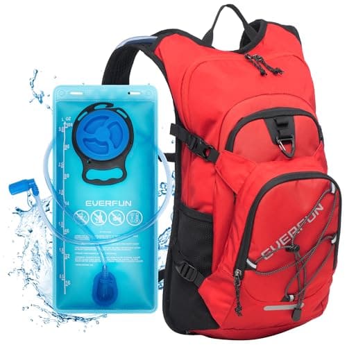 EVERFUN Women Hydration Backpack 18L Hiking Water Backpack with 3L Water Bladder, Hydration Pack Insulated Daypack Lightweight Hydropack with Rain Cover for Hiking, Cycling, Running, Festivals - Image 1
