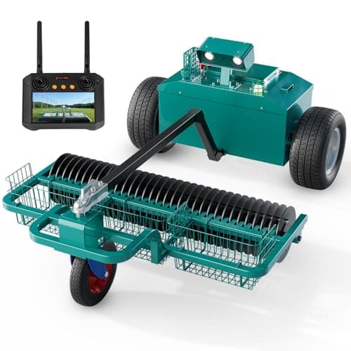 CASISPRO Remote-Controlled Golf Ball Picker, Turf-Friendly Electric Golf Driving Range Picking Machine, Golf Ball Collection Machine for Golf Course & Driving Ranges - Labor Saving, Easy to Maintain