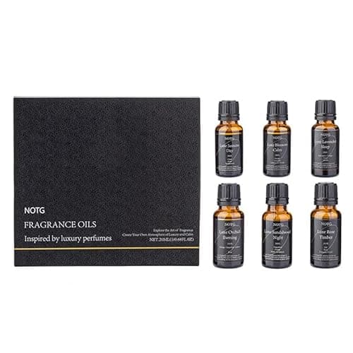 Essential Oils Set - Top 6 Luxury Scents for Diffuser, Humidifier, Aromatherapy, Candle & Soap Making, Premium Scented Oil Gift Set for Home & Office, Inspired by Luxury Brand perfumes(20ML) - Image 1