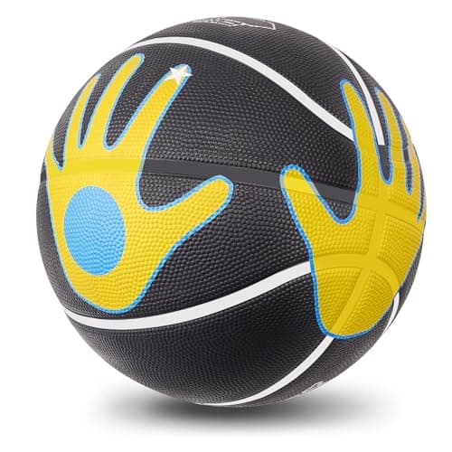 BALSMART Basketball Training Equipment for Youth Size 6/28.5”, Basketball Shot Trainer with Hand Position