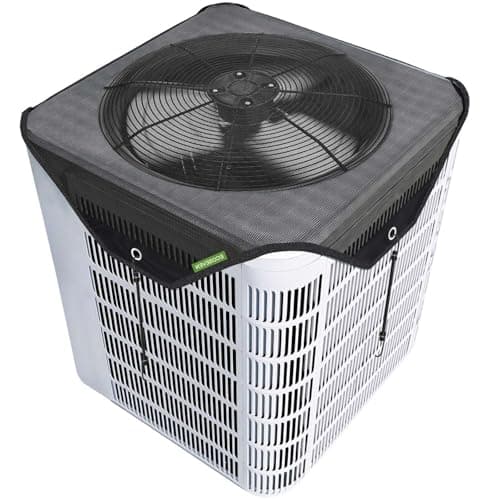 Air Conditioner Covers for Outside units - 32 x 32 Central Air Conditioner ac unit covers outdoor Top Universal Defender Mesh Design (32'' x 32'') - Image 1