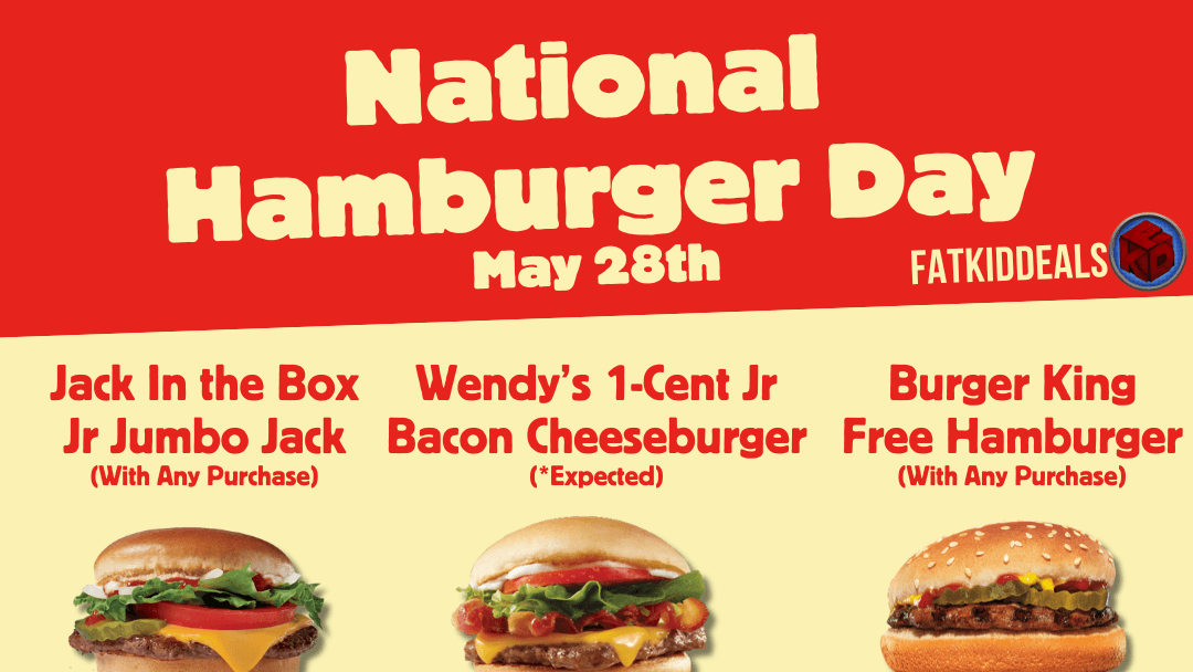 National Hamburger Day 2026: Every Burger Deal You Need to Know for May 28th
