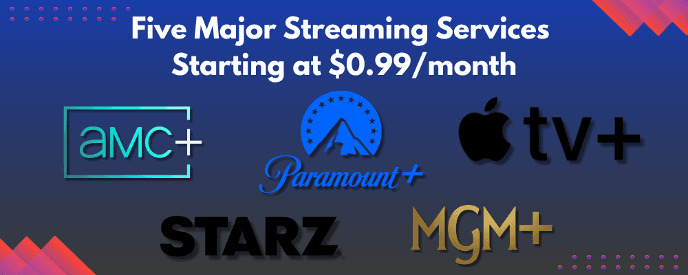 One of These Streaming Services Is Perfect for You and It's Almost Free Right Now