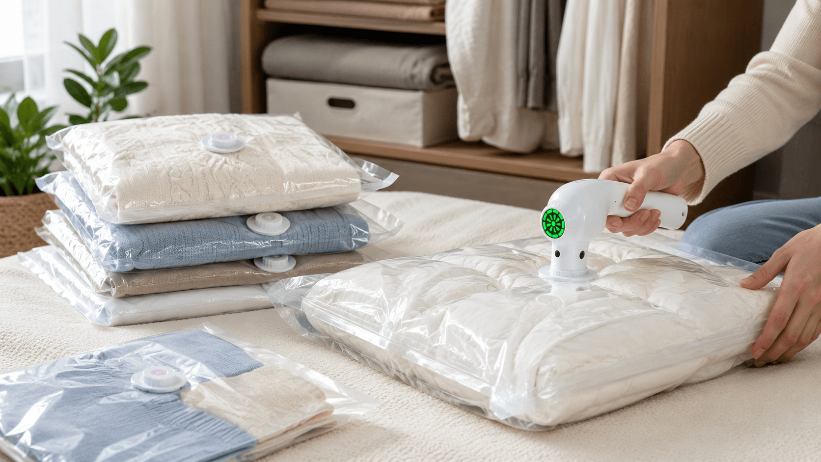 Travel Vacuum Bags Bundle Down To $15.50 on Amazon