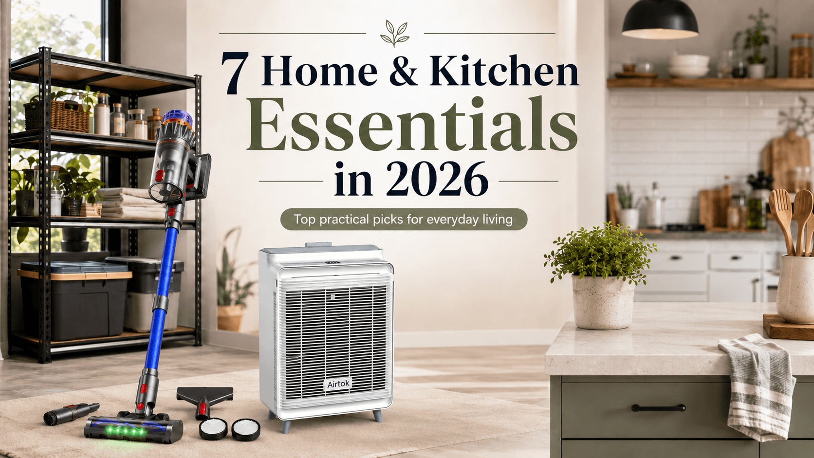 Top 7 Home & Kitchen Essentials You Need in 2026
